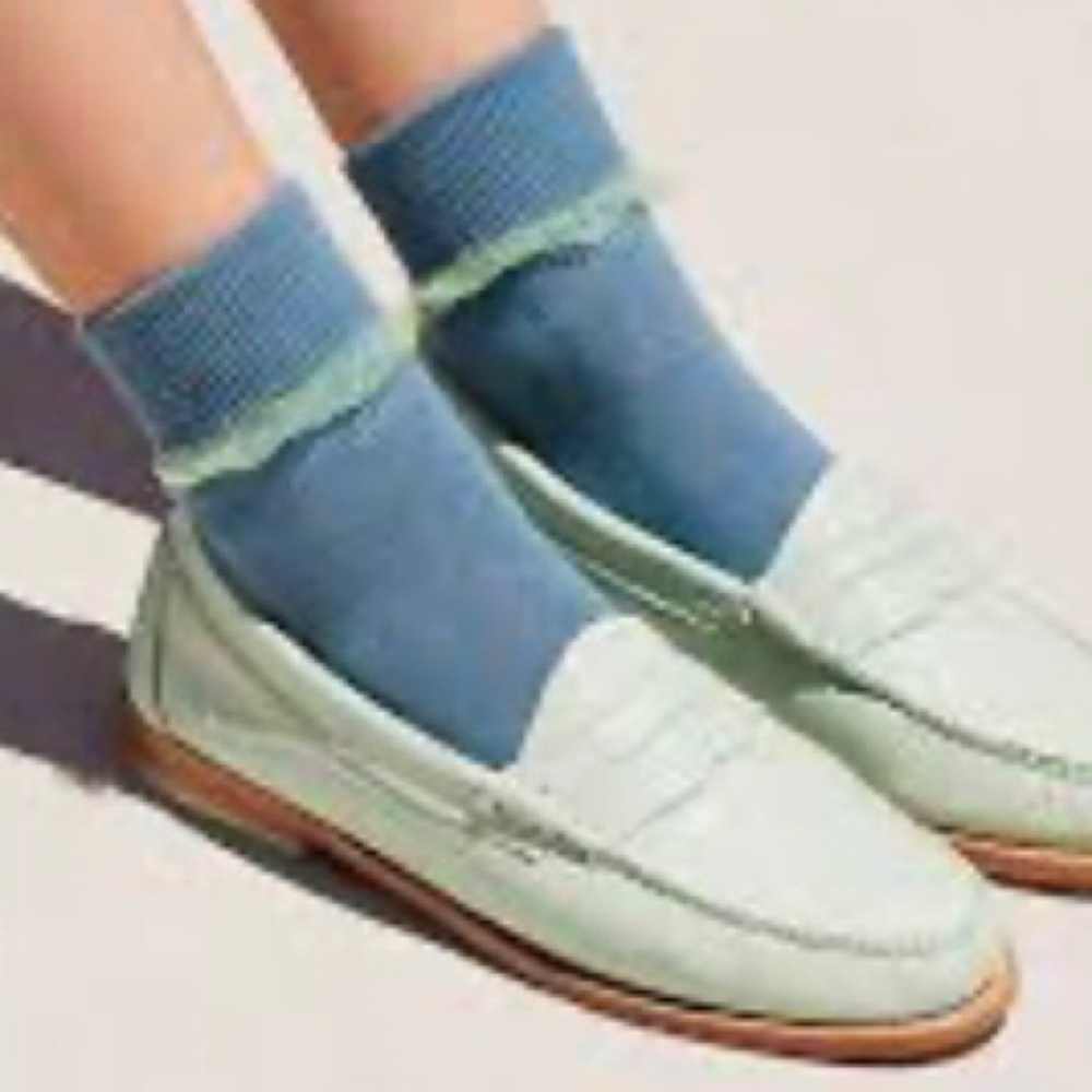GH BASS Leather Weejuns Whitney Aquarius Loafers Size 6.5 - Picture 13 of 13